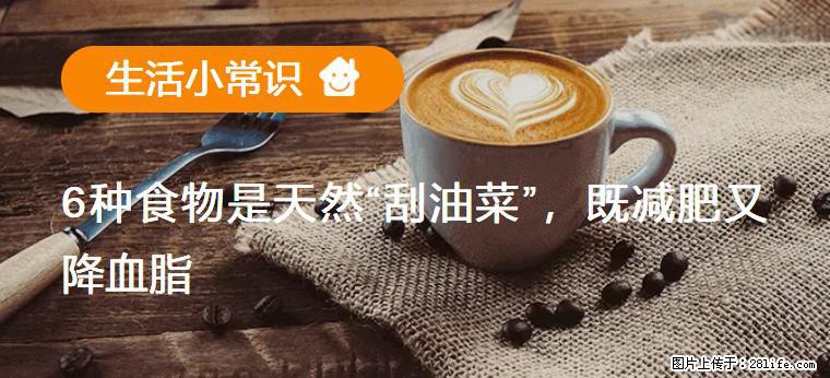【生活小常识】6种食物是天然“刮油菜”，既减肥又降血脂 - 玉树生活资讯 - 玉树28生活网 ys.28life.net